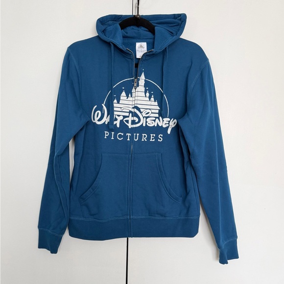 Disney Tops - Walt Disney Pictures Hoodie with Logo Small NWOT